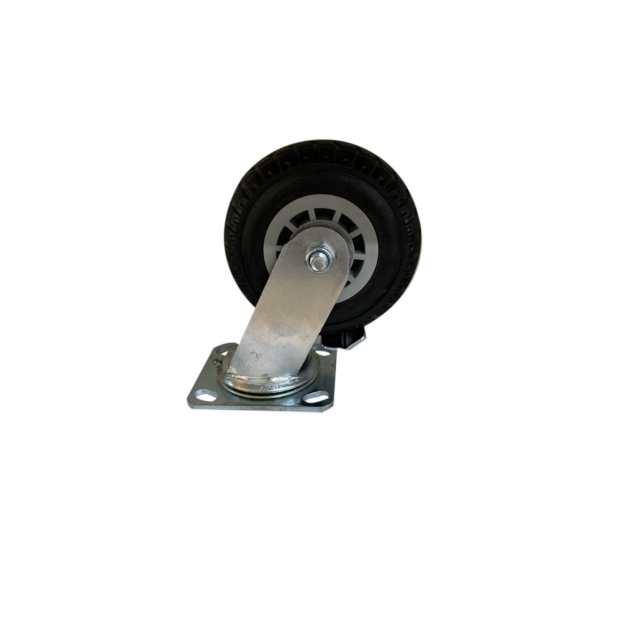 4附剎車靜音橡膠花紋輪