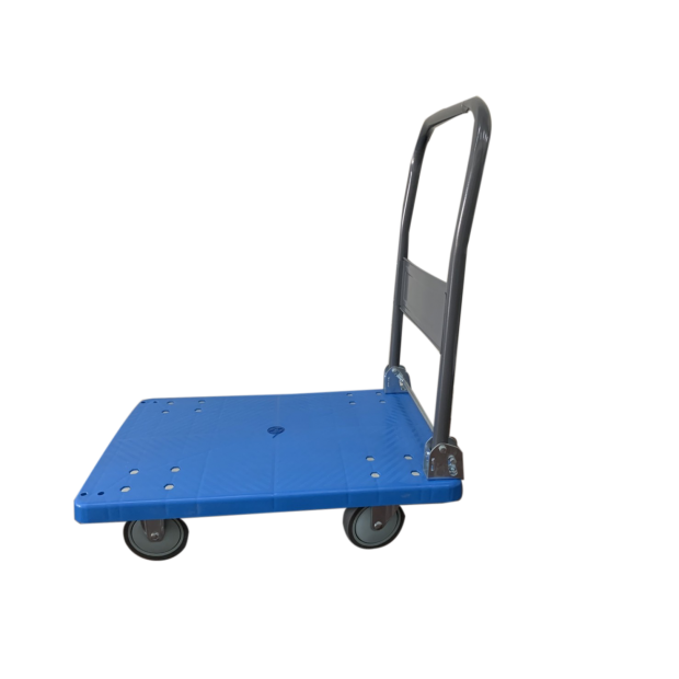 加強型小藍塑鋼車_附儀器輪