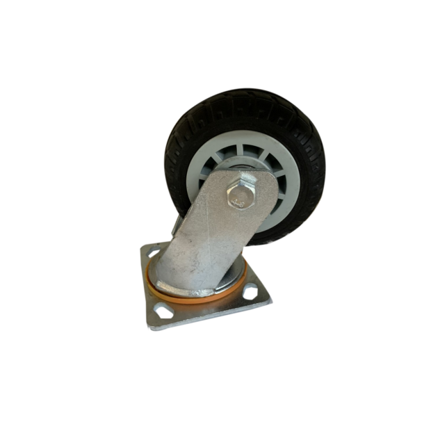 5活動靜音橡膠花紋輪