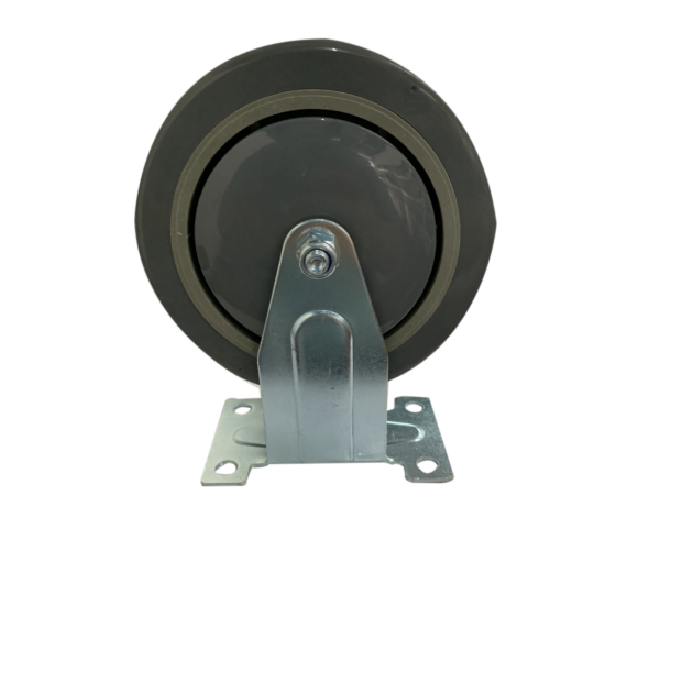 5小孔固定灰PU輪_迷你車_四鋁車