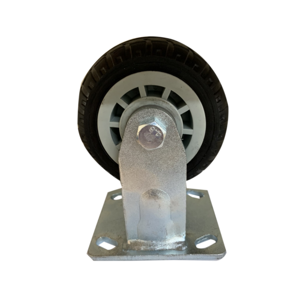 5固定靜音橡膠花紋輪